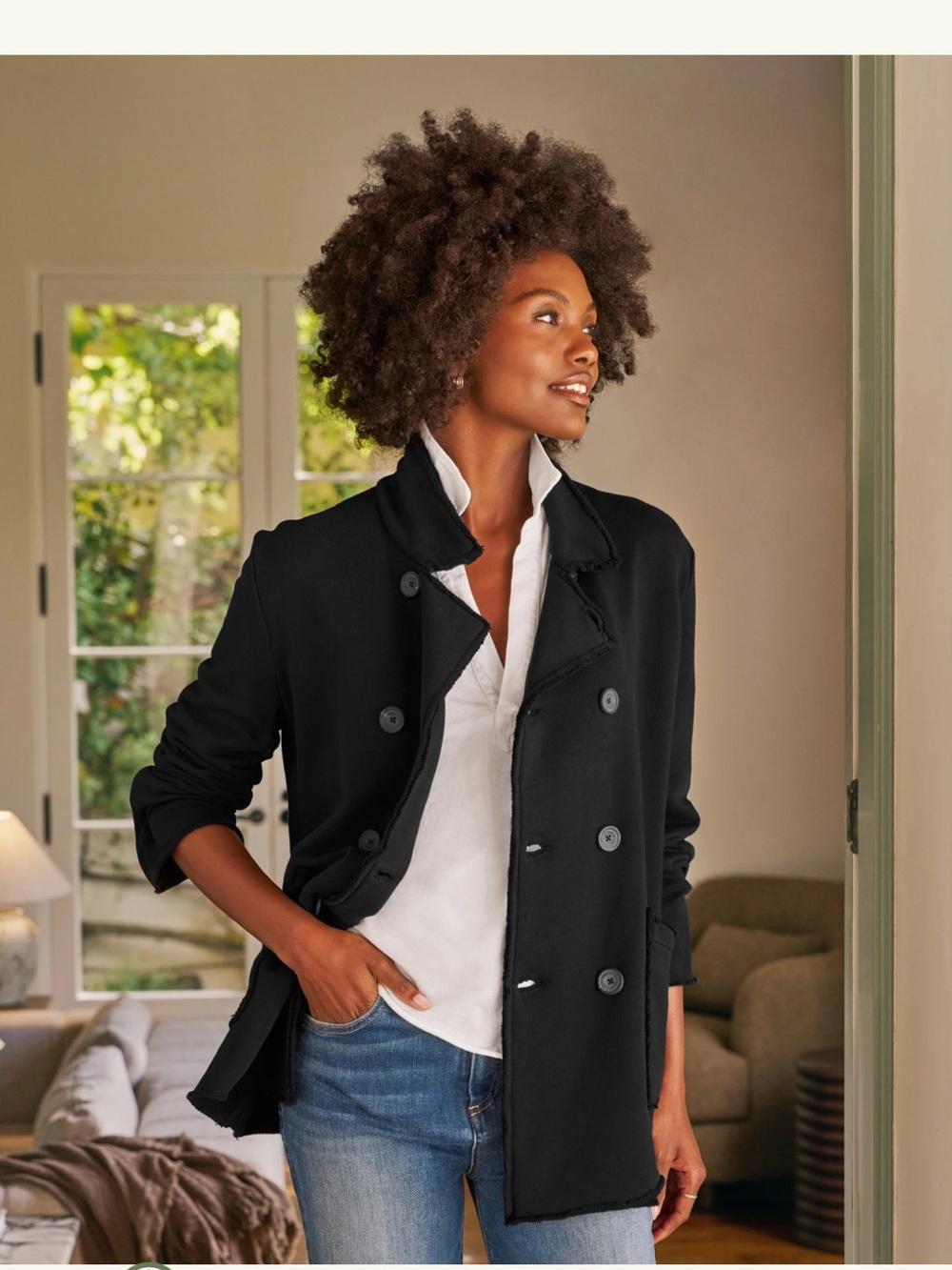 Frank & Eileen Belfast Triple Terry Peacoat